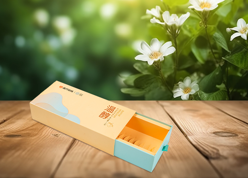 Caja de embalaje de papel personalizada para té y café aromatizados