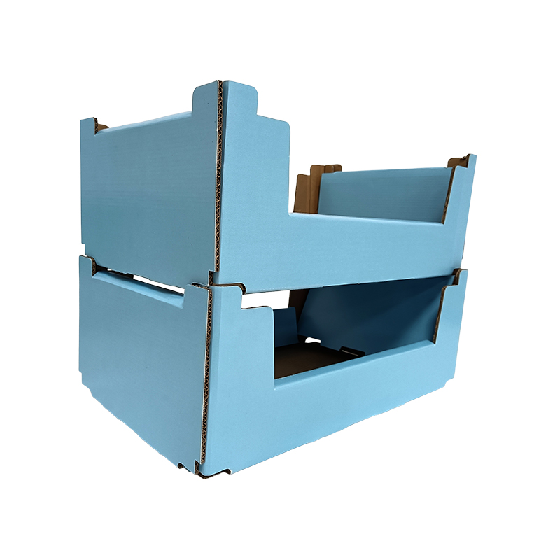 Caja de papel de papel múltiple apilable PDQ PDQ sin deslizamiento