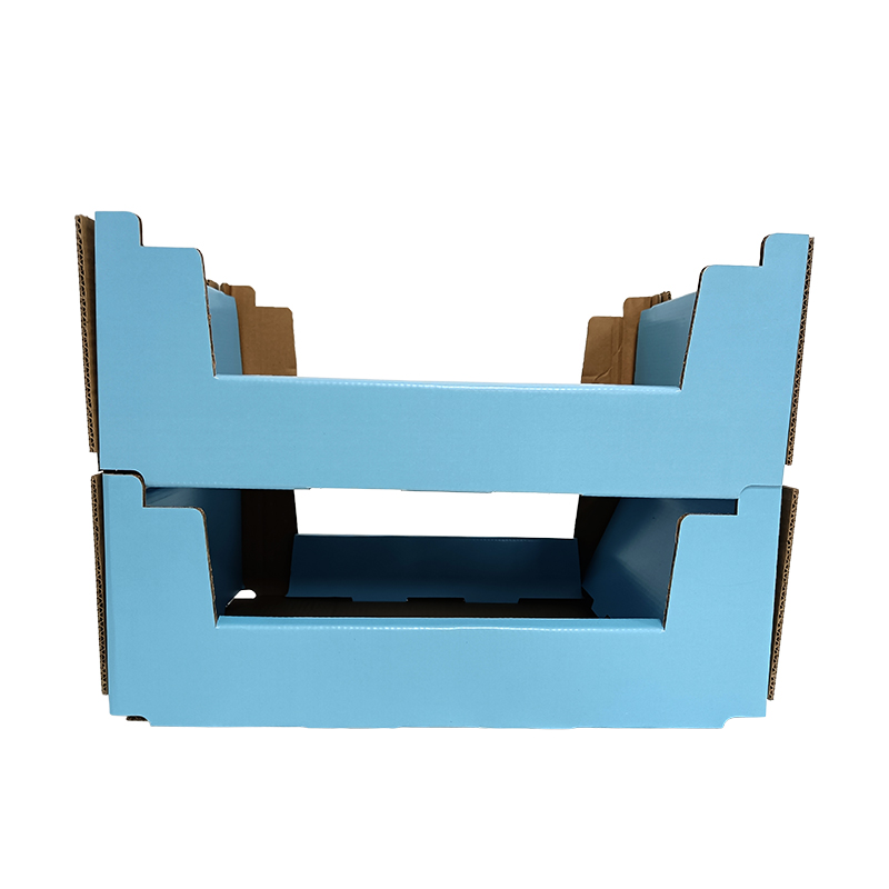 Caja de papel de papel múltiple apilable PDQ PDQ sin deslizamiento