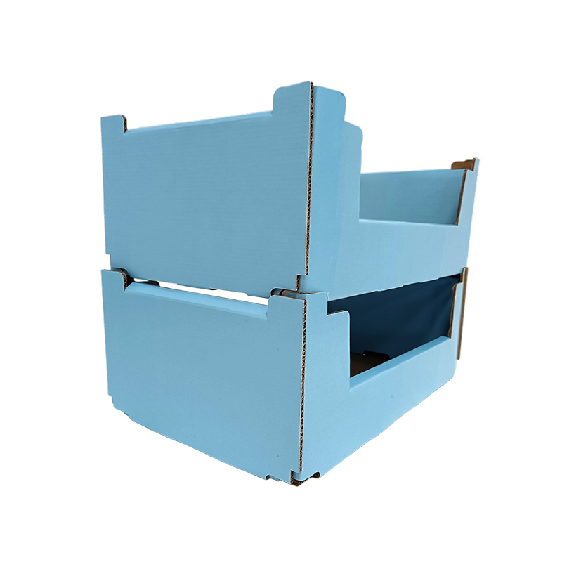 Caja de papel de papel múltiple apilable PDQ PDQ sin deslizamiento