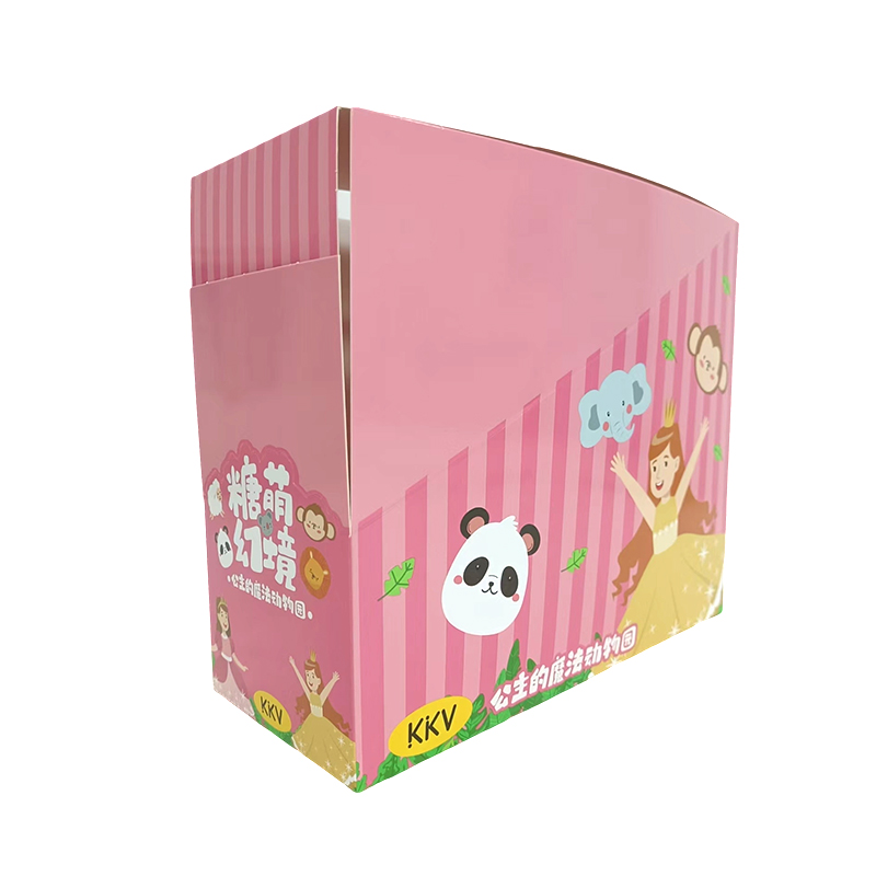 Película de impresión de tarjetas blancas 400G, cuadro de pantalla de papel PDQ Lollipop